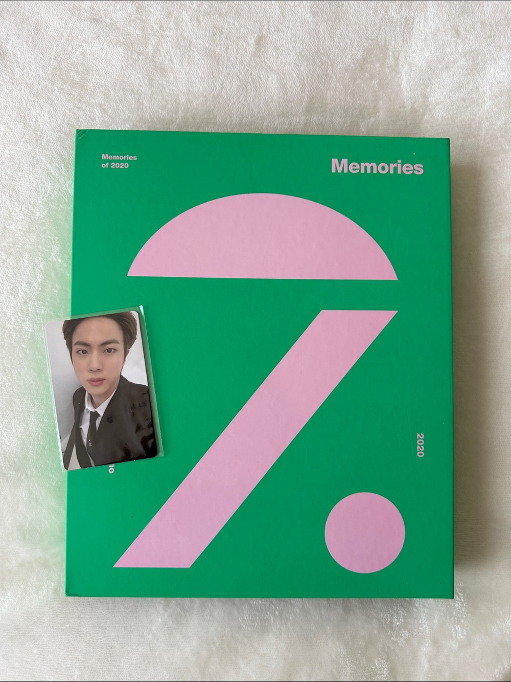 BTS Memories of 2020 Completed DVD Set w/ Jin Photocard | Kim Seokjin